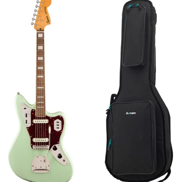 Squier CV 70s Jaguar LRL SFG Bundle