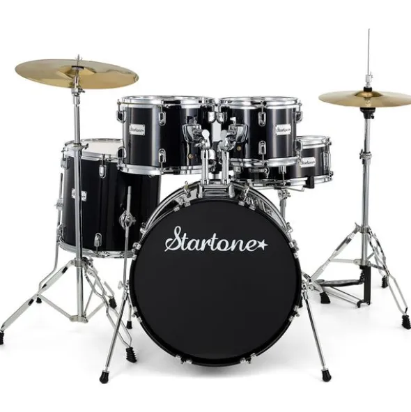 Startone Star Drum Set Studio Bundle BK