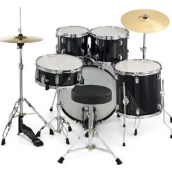 Startone Star Drum Set Studio Bundle BK