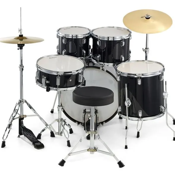 Startone Star Drum Set Studio Bundle BK