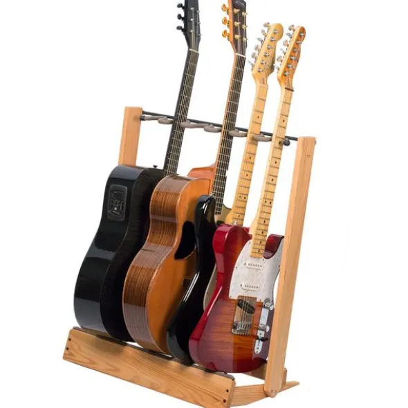 String Swing CC34 Guitar Floor Stand OAK