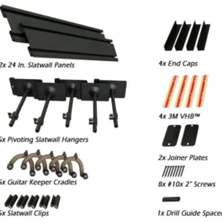 String Swing SW5RL-K Multi Wall Rack BK