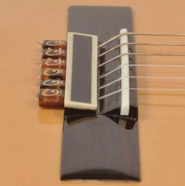 String Tie Classic Tiger Brown