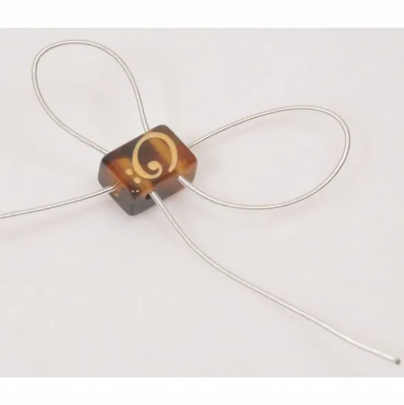 String Tie Classic Tiger Brown
