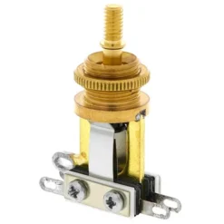 Switchcraft Short Toggle Switch Brass