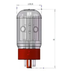 TAD 6L6WGC-STR Redbase Tubes Quart