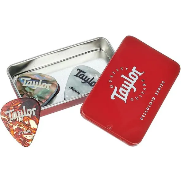 Taylor Celluloid Pick Tin Set
