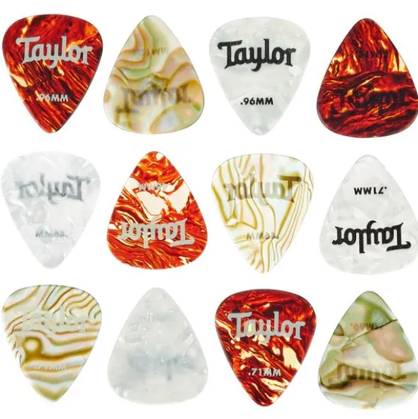 Taylor Celluloid Pick Tin Set