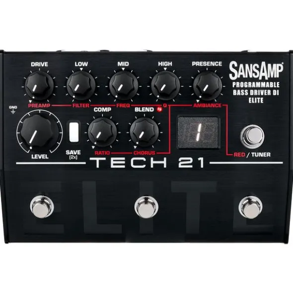 Tech 21 SansAmp Prog Bass Driver Elite