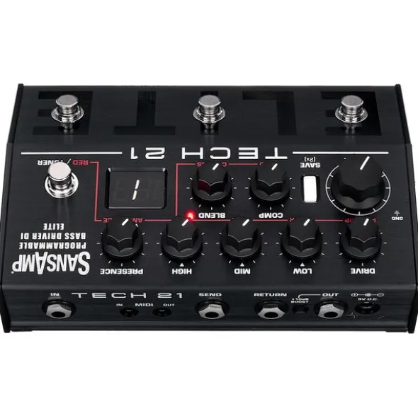 Tech 21 SansAmp Prog Bass Driver Elite