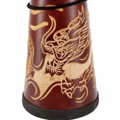 Terre Djembe Carved Dragon 50cm