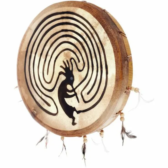 Terre Shaman Drum 40cm Kokopelli