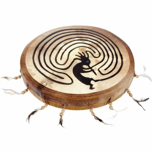 Terre Shaman Drum 40cm Kokopelli