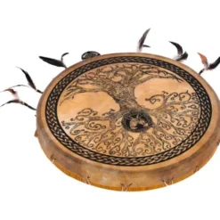 Terre Shaman Drum Cow Skin Tree 50