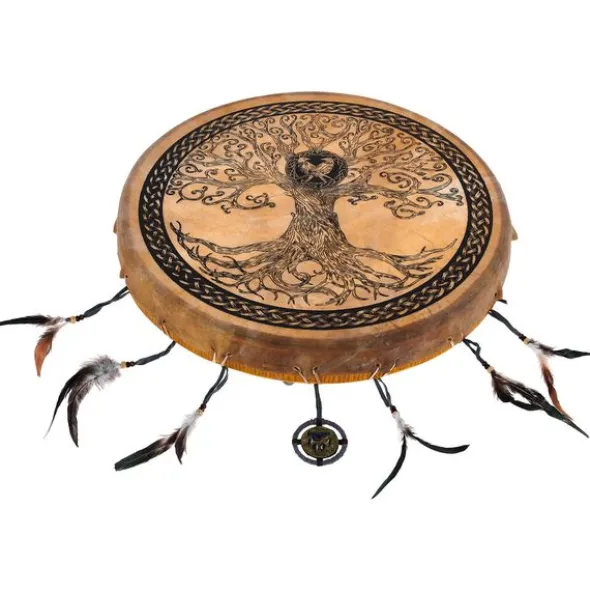 Terre Shaman Drum Cow Skin Tree 50