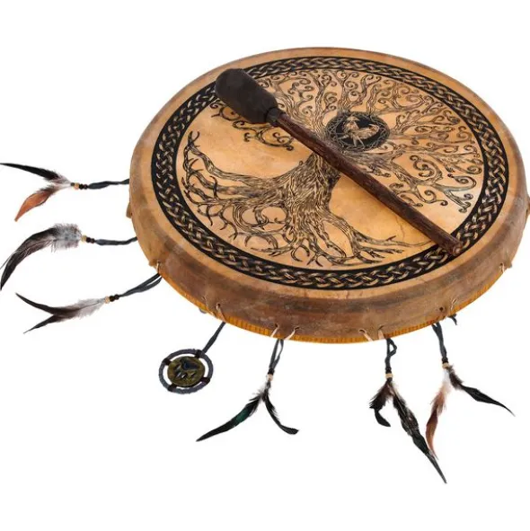 Terre Shaman Drum Cow Skin Tree 50