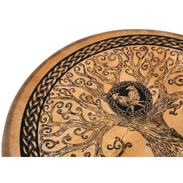 Terre Shaman Drum Cow Skin Tree 50