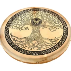 Terre Shaman Drum Goat Skin Tree 60