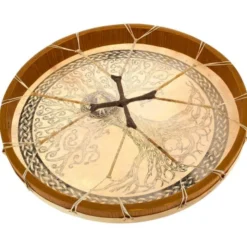 Terre Shaman Drum Goat Skin Tree 60