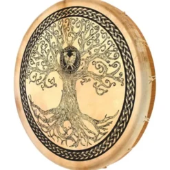 Terre Shaman Drum Goat Skin Tree 60