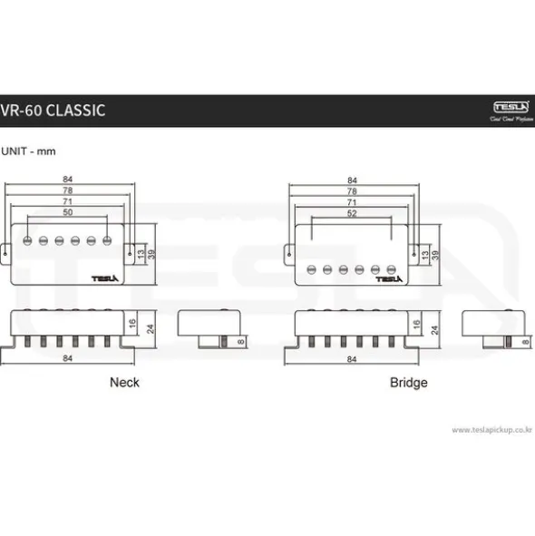 Tesla VR-60 Classic Bridge CH