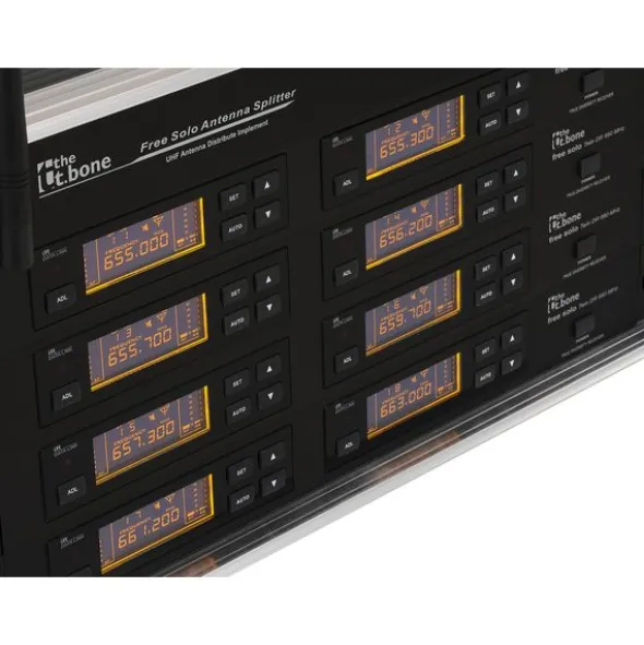 the t.bone free solo PT 660 MHz/8 CH Rack
