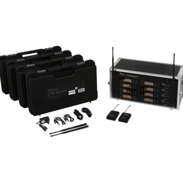 the t.bone free solo PT 660 MHz/8 CH Rack