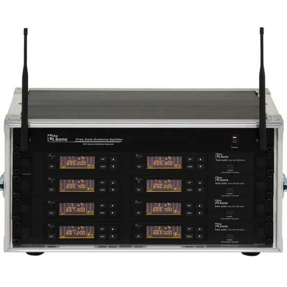 the t.bone free solo PT 660 MHz/8 CH Rack
