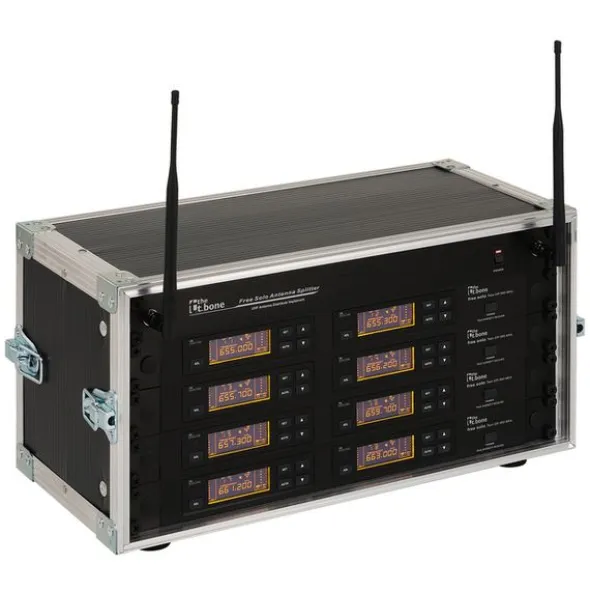 the t.bone free solo PT 660 MHz/8 CH Rack