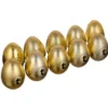 Thomann Egg Shaker Set 10 pcs Gold