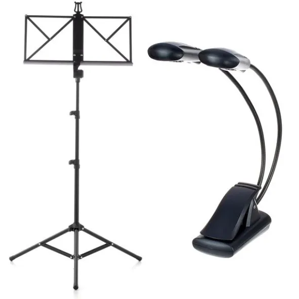 Thomann Music Stand Alu Lamp Bundle
