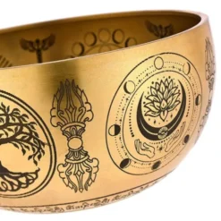 Thomann Tibetan Fine Engraved Bowl 45