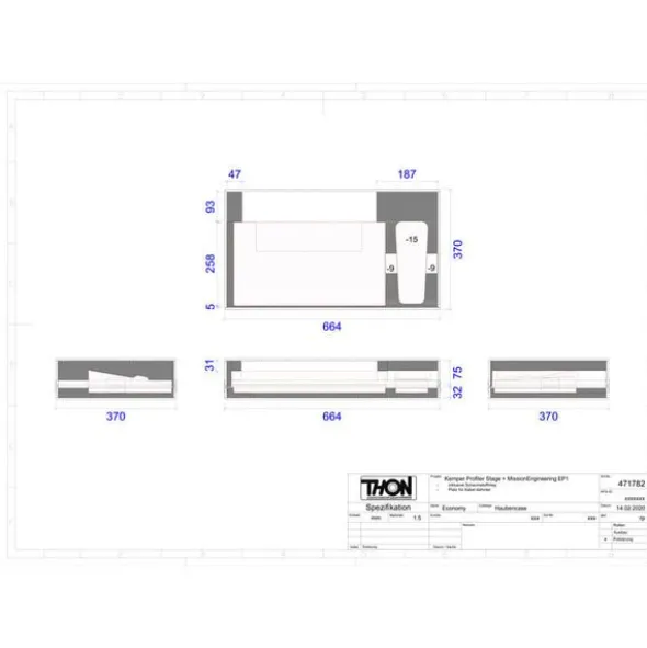Thon Case Kemper Prof. Stage + EP1