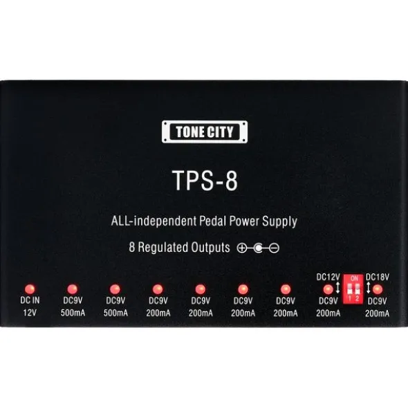 Tone City TPS-08 - Multi Power Supply