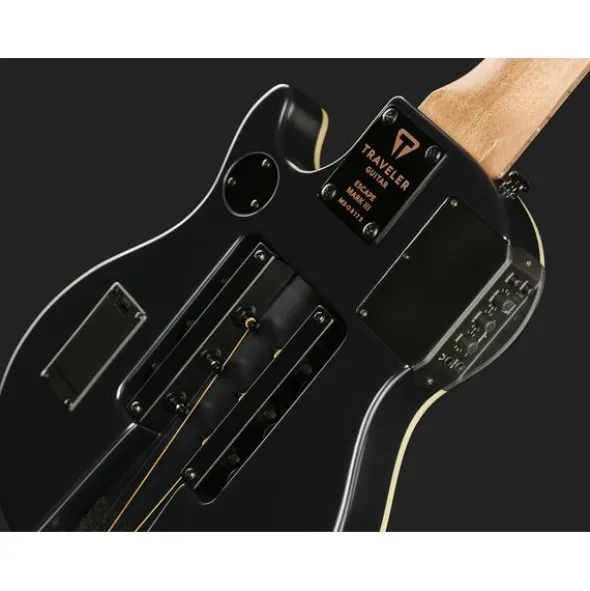 Traveler Guitar Escape Mark III Steel BK Satin
