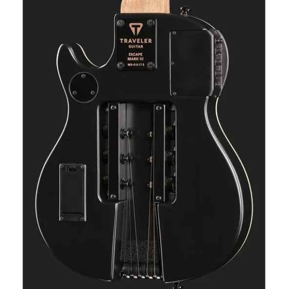 Traveler Guitar Escape Mark III Steel BK Satin