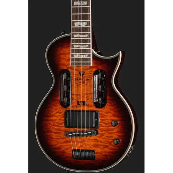 Traveler Guitar LTD EC-1 DLX Brown Sunburst