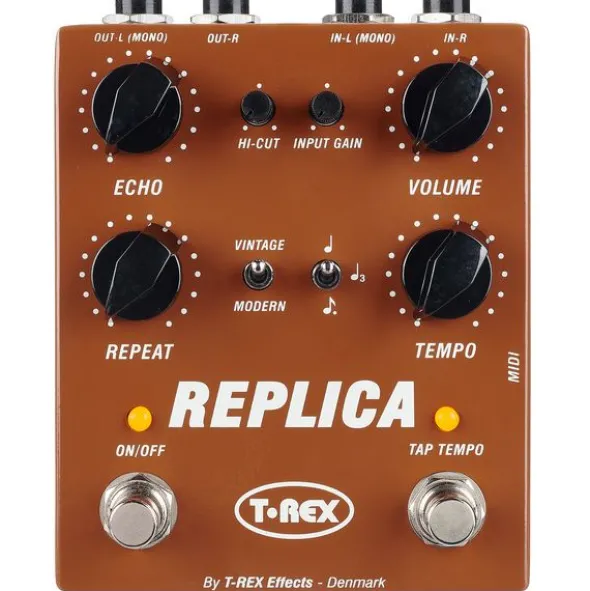 T-Rex Replica Stereo TAP Delay