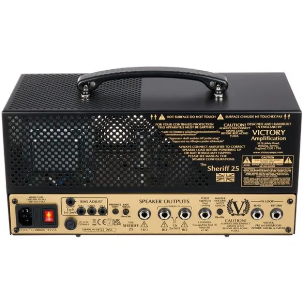 Victory Amplifiers Sheriff 25 Lunch Box Head