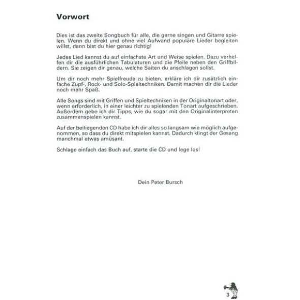 Voggenreiter Bursch's Songbuch Gitarre 2