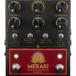 Walrus Audio Meraki Red Stereo Delay