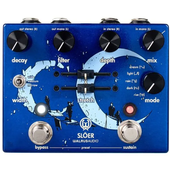 Walrus Audio Slöer Ambient Reverb Blue