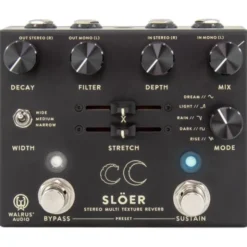 Walrus Audio Slöer Ambient Reverb Black