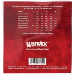 Warwick 42200M Red Label