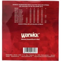 Warwick Red Strings Bass Set M/LN