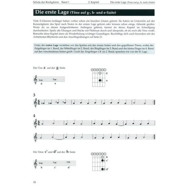 Weinberger Musikverlag Schule Der Rockgitarre 1