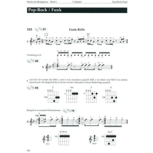 Weinberger Musikverlag Schule Der Rockgitarre 1