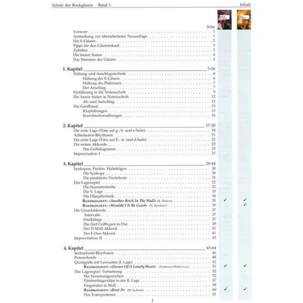 Weinberger Musikverlag Schule Der Rockgitarre 1