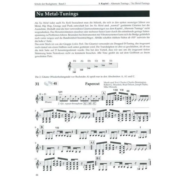 Weinberger Musikverlag Schule der Rockgitarre 2