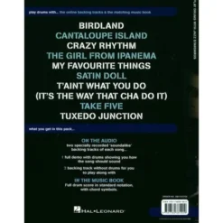 Wise Publications Play Drums With Jazz Standards